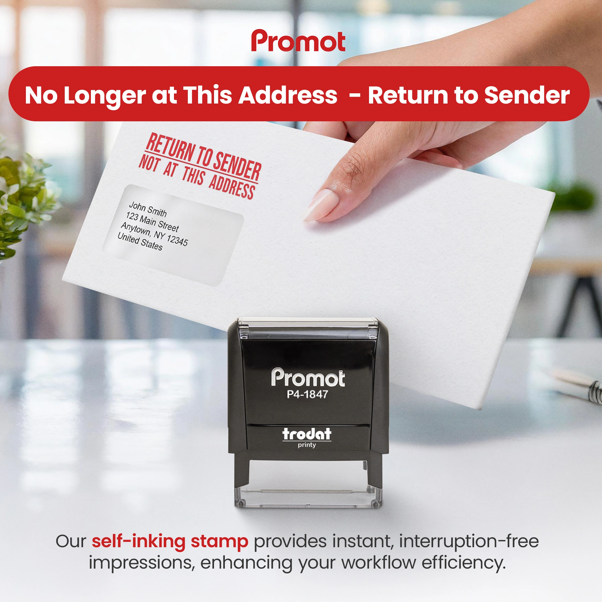 Return to Sender - Not at This Address Stamp hover